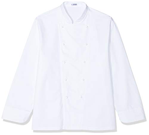 Kochjacke Basic weiß langarm Gr. S Kochjacke Basic weiß langarm Gr. S von Isacco