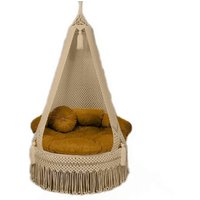 Makramee Für Erwachsene Schaukel Wohnkultur Garten Lounge Wohnzimmer Terrasse Innen - Und Außenbereich Boho Stuhl Hängestuhl von IsarInternational