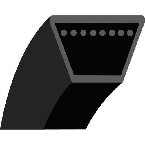 A96 : Courroie lisse trapézoïdale pour Tondeuses autoportées ISEKI JU 130, JU 135, JU 2135, JS 2135 - Longueur extérieure: 2488 mm Section: 13x8 mm - N° origine: 35062000/1 von Iseki