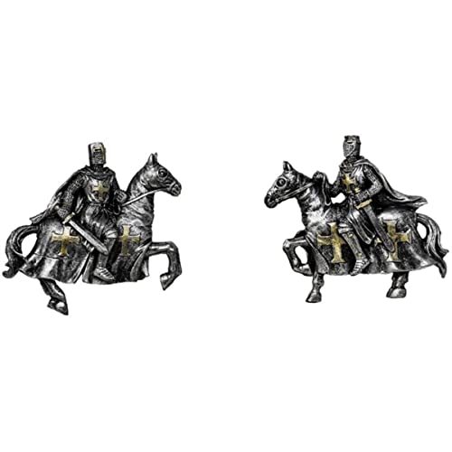 2er Set Magnete Ritter auf Pferd silbern 2er Set Magnete Ritter auf Pferd silbern von Isideco