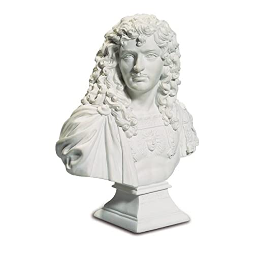 Isideco Büste Louis XIV. weiß frei nach Jean Varin von Isideco
