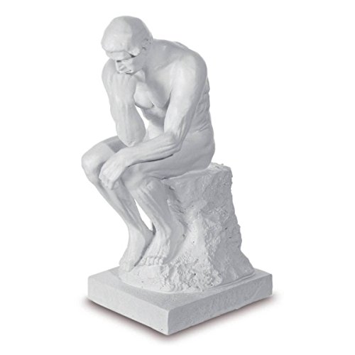 Isideco Der Denker nach Auguste Rodin 15cm weiß Isideco Der Denker nach Auguste Rodin 15cm weiß von Isideco