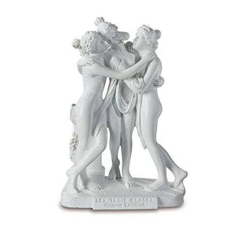 Isideco Die DREI Grazien - nach Canova 12cm weiß von Isideco