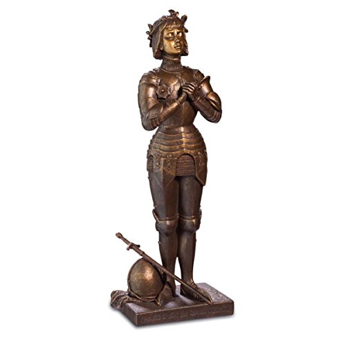 Isideco Jeanne d’Arc Bronze Steht und betet - Johanna von Orleans von Isideco