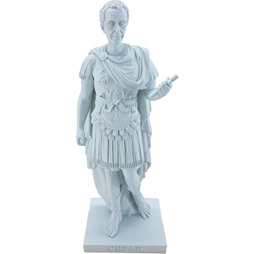 Isideco Kleine weiße Statue Julius Caesar 15cm von Isideco