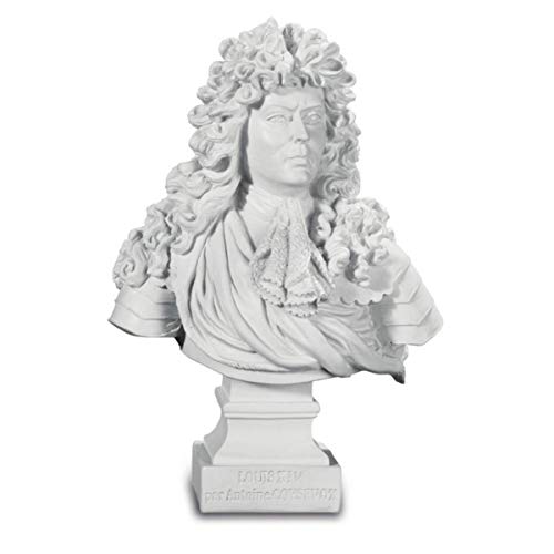 Isideco Louis XIV. Büste 12,5cm nach Coysevox von Isideco