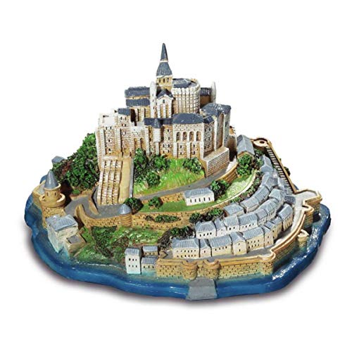 Isideco Mont Saint Michel 13cm Polyresin Deko-Figur Grey von Isideco
