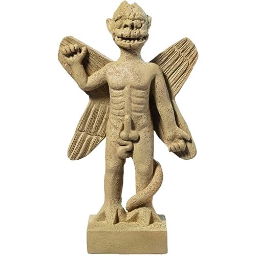 Isideco Pazuzu Dämonen Figur sandfarbend 15cm von Isideco