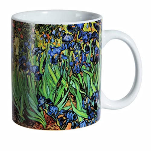 Tasse Irises - Schwertlilien nach van Gogh von Isideco