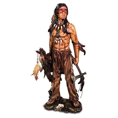 Western Figur Indianer mit Tomahawk von Isideco