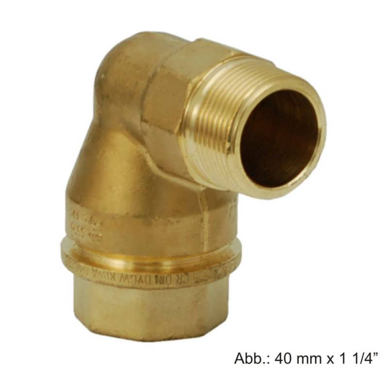 Isiflo Wasserrohr Isiflo Winkelanschlussverschraubung mit Aussengewinde, 32 mm x DN 20 Isiflo Wasserrohr Isiflo Winkelanschlussverschraubung mit Aussengewinde, 32 mm x DN 20 von Isiflo