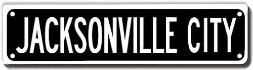 Jacksonville City Schild Neuheit Jacksonville City Decor Jacksonville City Straßenschild Wandkunst Dekor für Zuhause Bauernhaus Bar Cafe Man Cave 40 x 10 cm Jacksonville City Schild Neuheit Jacksonville City Decor Jacksonville City Straßenschild Wandkunst Dekor für Zuhause Bauernhaus Bar Cafe Man Cave 40 x 10 cm von IskadO
