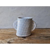 Keramikknospenvase, Blaue Und Weiße Keramikvase Handgefertigt, Handgefertigte Vase Für Blumen von IslaClayCeramics