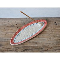 Spirituelle Und Meditation Geschenke, Räucherstäbchenhalter Aus Keramik von IslaClayCeramics
