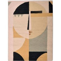 Limitierte Auflage Benutzerdefinierte Flache Webung Abstrakte Weibliche Figur Teppich Wandbehang von IslaDesignVintage