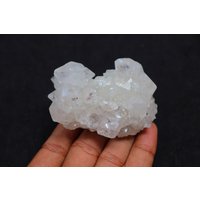 Klarer Apophyllite, Klarer Apophyllite-Cluster, Dekorativer Stein, Apophyllite-Kristall, Heilkristall, Natürliche Kristalle von IslamGemandMinerals