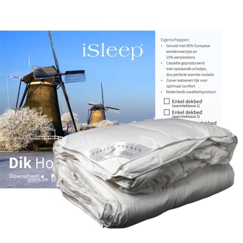 iSleep 4-Jahreszeiten Bettdecke 15% Daunen (140x220 cm) von Isleep