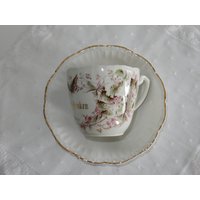 Antike Uralte Kaffeetasse Mit Untertasse "Zum Andenken" Von Kpm Antike Uralte Kaffeetasse Mit Untertasse "Zum Andenken" Von Kpm von IsoKos