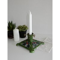 Christbaumständer - Auch Kerzenständer Weihnachtsbaumständer Aus Gusseisen Alt Vintage von IsoKos