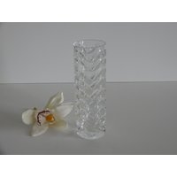 Vase Echt Bleikristall 70Er Jahre - 19 cm Vintage Kristallvase Gerade Form von IsoKos