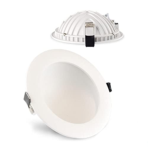 IsoLED LED Downlight LUNA 12W weiss, indirektes Licht, warmweiss von Isoled
