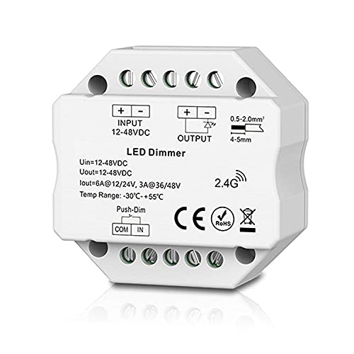 Sys-Pro Push-Funk Mesh PWM Dimmer von Isoled, 1CH, 12-24V DC von IsoLED
