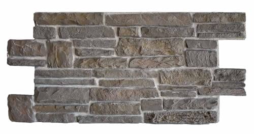 3D Wandpaneele in Steinoptik Anthrazit Sandstein – PU Wand- & Fassadenverkleidung Piedra Amerillo – 112×59 cm – Für Innen & Außen – Wärmedämmend & Schlagfest 3D Wandpaneele in Steinoptik Anthrazit Sandstein – PU Wand- & Fassadenverkleidung Piedra Amerillo – 112×59 cm – Für Innen & Außen – Wärmedämmend & Schlagfest von Isodeco