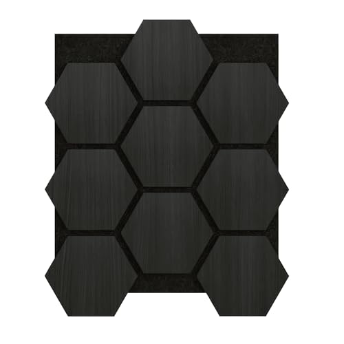 Akustikpaneele Hexagon aus Holz – 76×57 cm | Schalldämmende Wandpaneele für Büro, Kinderzimmer & Gaming | Einfache Montage & stilvolle Deko Akustikpaneele Hexagon aus Holz – 76×57 cm | Schalldämmende Wandpaneele für Büro, Kinderzimmer & Gaming | Einfache Montage & stilvolle Deko von Isodeco