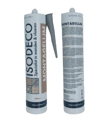 Isodeco – Montagekleber/Montageleim für Marmor-Paneele & Naturstein-Verblender | Starker Kleber für PVC-Marmorfliesen & Steinpaneele | Innen- & Außenbereich Isodeco – Montagekleber/Montageleim für Marmor-Paneele & Naturstein-Verblender | Starker Kleber für PVC-Marmorfliesen & Steinpaneele | Innen- & Außenbereich von Isodeco