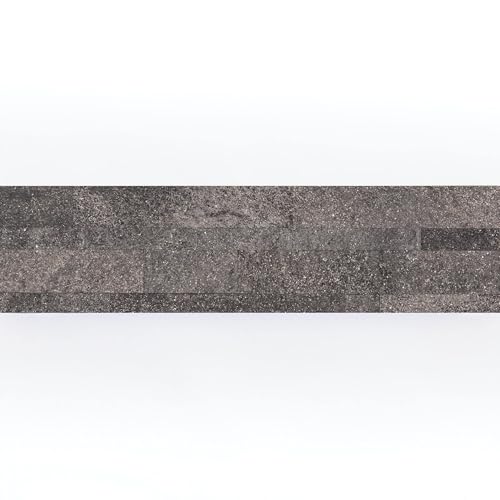 Selbstklebende Naturstein Riemchen Wandverkleidung – Schiefer Black Shimmer – 60×15 cm – Modell KN10 | Naturstein-Verblender mit 3M Klebefolie für Küche, Bad & Wohnzimmer Selbstklebende Naturstein Riemchen Wandverkleidung – Schiefer Black Shimmer – 60×15 cm – Modell KN10 | Naturstein-Verblender mit 3M Klebefolie für Küche, Bad & Wohnzimmer von Isodeco