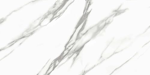 Selbstklebende XL Wandfliese SPC Vinyl – Marmor Bianco Carrara Weiß – 80×40 cm × 6,5 mm – Modell SF04 | 100% Wasserabweisend & kratzfest | Für Bad, Küche & Innenbereich Selbstklebende XL Wandfliese SPC Vinyl – Marmor Bianco Carrara Weiß – 80×40 cm × 6,5 mm – Modell SF04 | 100% Wasserabweisend & kratzfest | Für Bad, Küche & Innenbereich von Isodeco
