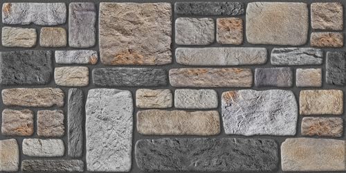 Wandverkleidung Steinoptik | 100 x 50 cm | 3D Wandpaneele Steinmauer Beige Sandstein Grau Klinkeroptik | EPS Styropor Verblender | Für Innenbereich | Schalldämmend & Wärmedämmend | PT015 Wandverkleidung Steinoptik | 100 x 50 cm | 3D Wandpaneele Steinmauer Beige Sandstein Grau Klinkeroptik | EPS Styropor Verblender | Für Innenbereich | Schalldämmend & Wärmedämmend | PT015 von Isodeco