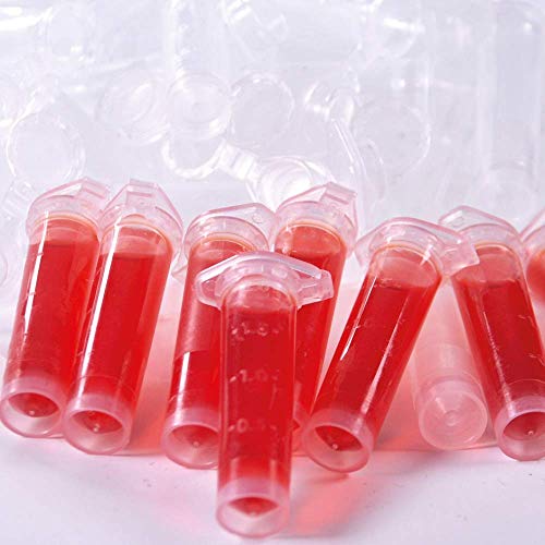 ISOLAB Mikro-Zentrifugenröhrchen, 2,0 ml, graduierte Teströhrchen mit Schnappdeckel, selbststehende PP Vials zur Aufbewahrung von Proben, Packung mit 500 Stück von Isolab