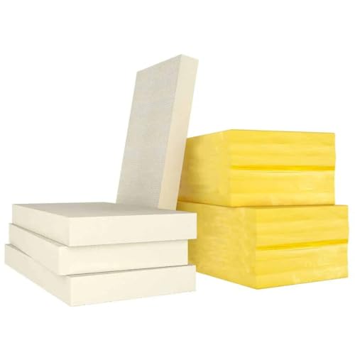 Isolierung aus extrudiertem Polystyrol XPS mit rauen Oberflächen, entspricht der Norm UNI EN 13164 (Dicke 8 cm (Packung mit 3,75 m² – 5 Platten) von Isolamenti