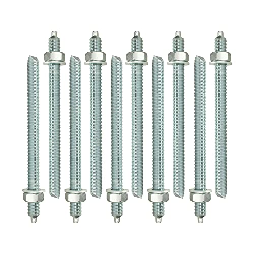 Isolbau Ankerstangen M16 x 220 mm - 10 Stück ETA Zulassung Gewindestange Verbundanker verzinkt mit Mutter & Unterlegscheibe Schwerlast-Anker Schwerlast-dübel Isolbau Ankerstangen M16 x 220 mm - 10 Stück ETA Zulassung Gewindestange Verbundanker verzinkt mit Mutter & Unterlegscheibe Schwerlast-Anker Schwerlast-dübel von Isolbau