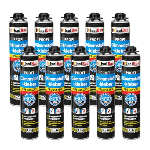 SET Dämmstoffkleber 10 Dose 750ml Klebeschaum Perimeterkleber Kleber für Dämmung SET Dämmstoffkleber 10 Dose 750ml Klebeschaum Perimeterkleber Kleber für Dämmung von Isolbau