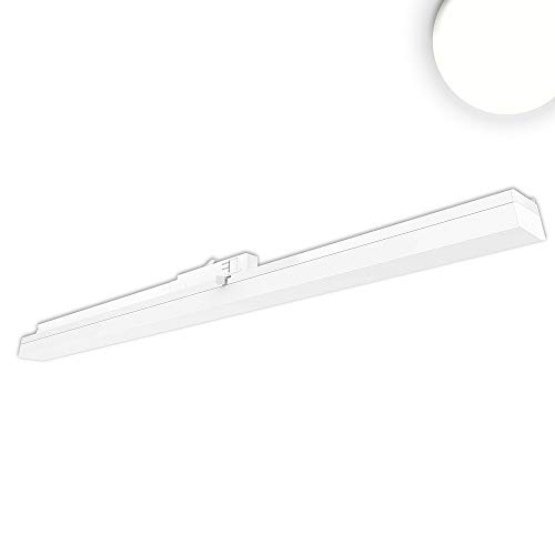 3-Phasen Linearleuchte 120cm, BAP geeignet, starre Optik, 40W, neutralweiß, weiß von Isoled
