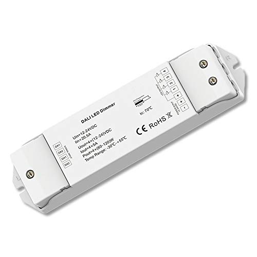 DALI DT6 PWM-Controller, 4 Kanal, 12-24V DC 4x5A von Isoled