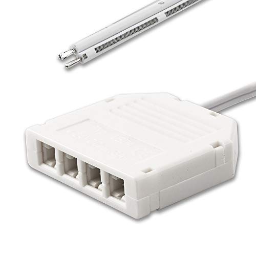 MiniAMP 60cm Litze an 4-fach Verteiler female-Buchse, max. 3A von Isoled