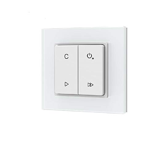 Sys-Pro RGB/RGB+W 1 Zonen Aufputz-Tast-Fernbedienung mit Batterie von Isoled