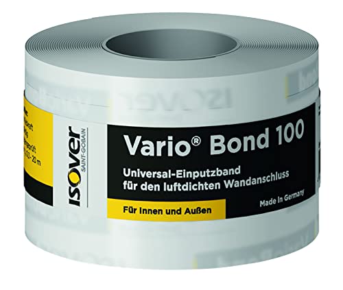 ISOVER 561508 Vario Bond 100 Universal-Einputzband für innen und außen, weiß von Isover
