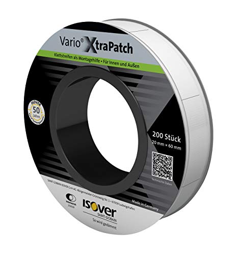 ISOVER Vario XtraPatch 20 x 60 mm - Klettstreifen zur Fixierung der Klimamembran ISOVER Vario XtraPatch 20 x 60 mm - Klettstreifen zur Fixierung der Klimamembran von Isover