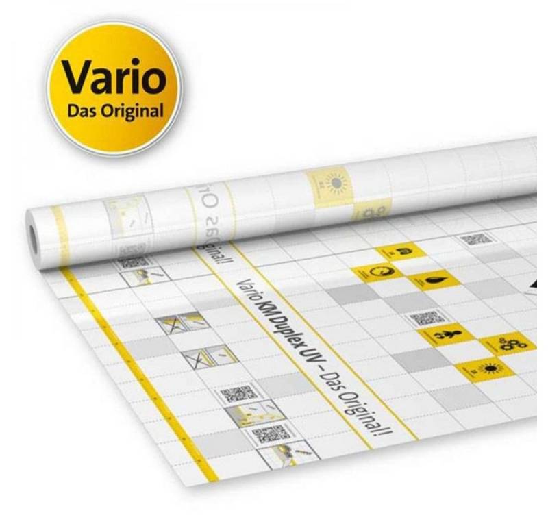 Isover Dampfsperrklebeband Isover Klimamembran VARIO KM DUPLEX UV 1,50 x 40.00 m = 60 QM Isover Dampfsperrklebeband Isover Klimamembran VARIO KM DUPLEX UV 1,50 x 40.00 m = 60 QM von Isover