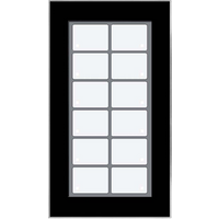 Issendorff Glas-Tastenfeld schwarz m. 12 Tasten LCN - GT12B Issendorff Glas-Tastenfeld schwarz m. 12 Tasten LCN - GT12B von Issendorff