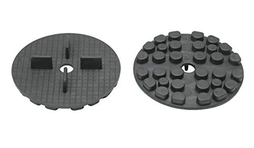 Gummi Plattenlager Stelzlager Terrassenlager Terrassenplatten Bodenplatten Fugen (50, Gummi Plattenlager) von Ista Tools