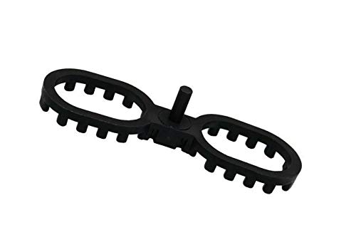 Ista Tools Geriffelte Abstandhalter 4mm oder 7mm für Terrassendielen Distanzhalter (100, 4 mm) von Ista Tools