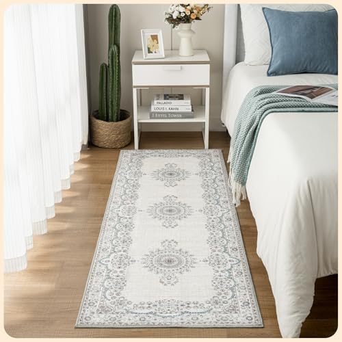 Istana Flurläufer Teppich 5 x 20 cm – Rosa Beige Whisper/Grau/Blau Eingangsteppich Seide's Soft Touch Läufer für Flur – Stilvoller Küchenläufer rutschfest Istana Flurläufer Teppich 5 x 20 cm – Rosa Beige Whisper/Grau/Blau Eingangsteppich Seide's Soft Touch Läufer für Flur – Stilvoller Küchenläufer rutschfest von Istana
