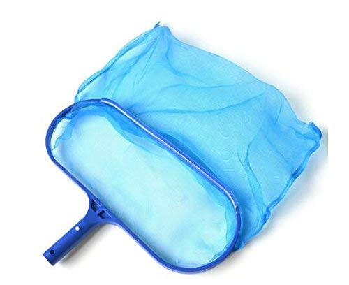 Istloho Pool Reinigung Kescher Leaf Skimmer Netz Pool Kescher-Aufsatz Oberflächenkescher, blau von Istloho