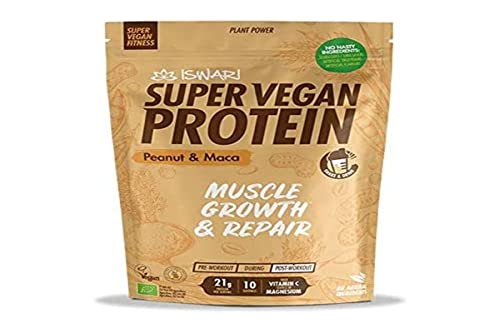 ISWARI SVF Protein Peanut & MACA 350 g, neutral, Estándar von Iswari