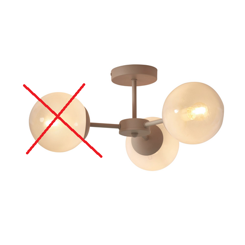 It's About Romi Deckenleuchte Lampe Aspen Weiß Lampe Leuchte Siehe Text/Foto B-Ware von It's about RoMi
